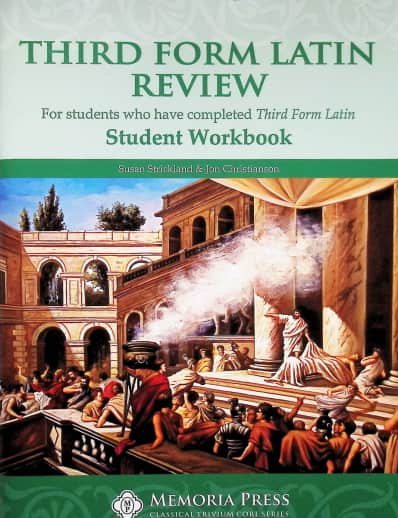 Third Form Latin Review Student Workbook | Memoria Press