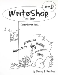 Pd Writeshop WriteShop Junior Book D Time-Saver Pack