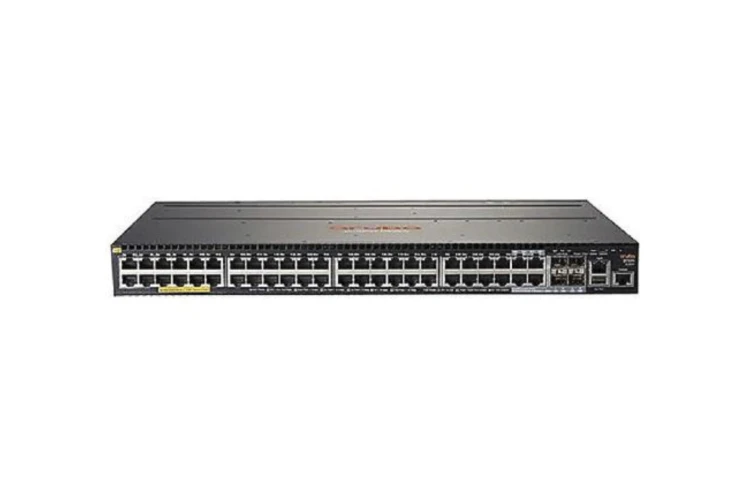 HPE Aruba 2930M Series Switch, 44 10/100/1000 PoE+ ports, 4 x Combo Gigabit SFP Uplinks, Refurbished, JL322A