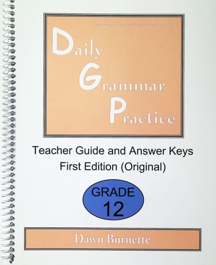 Daily Grammar Practice Teacher Guide Grade 12 (1st Edition)