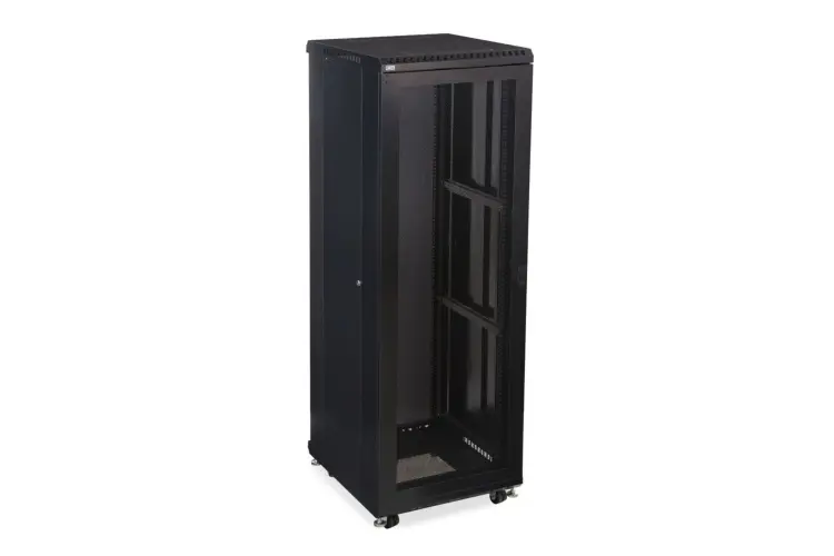 37U LINIER Server Cabinet- Vented/Vented Doors - 24in Depth