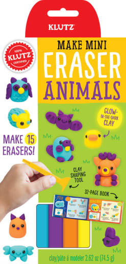 Klutz Make Mini Eraser - Animals