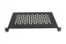 Kendall Howard 1U 12in Vented Base Light Duty Rack Shelf, LDRS1U12V