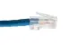 Cat6 Ethernet Patch Cable, Non-Booted, UTP, 3 ft, Blue