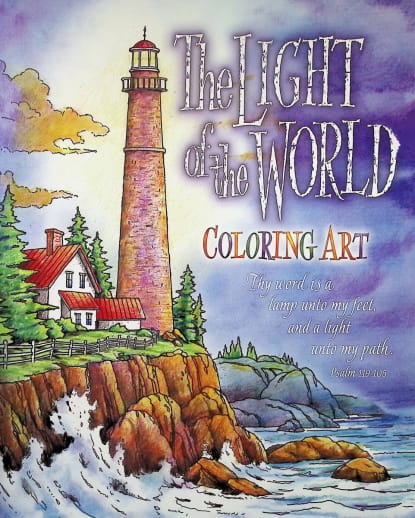 Light of the World Coloring Art Book
