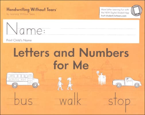 Letters and Numbers for Me (2022 Edition)