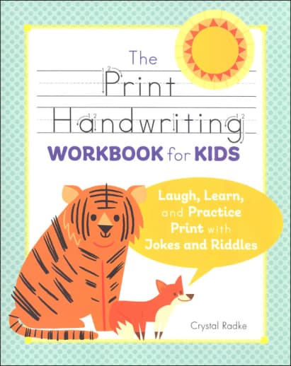 Print Handwriting Workbook for Kids