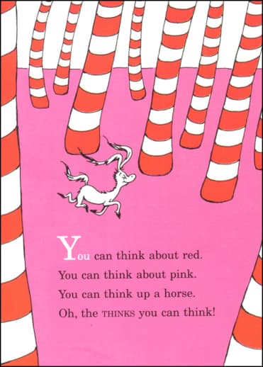 Oh, the Thinks You Can Think! Board Book