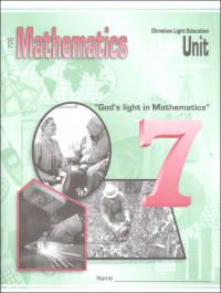 Christian Light Math LightUnit 705 Sunrise Edition