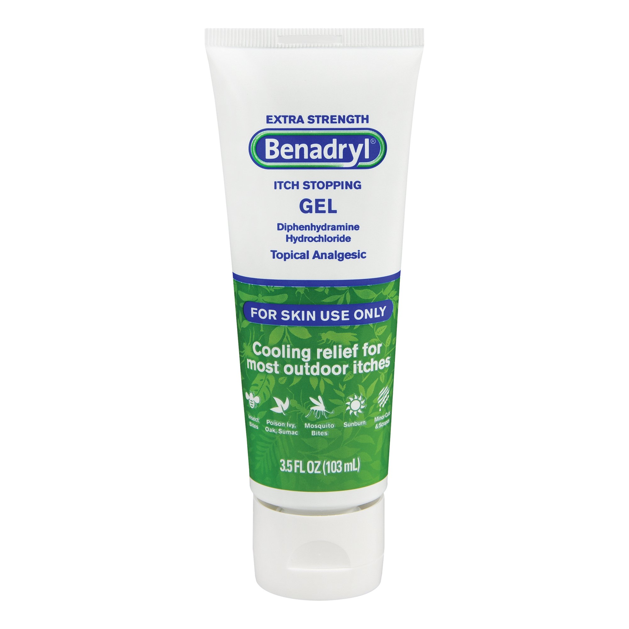 Benadryl Diphenhydramine / Zinc Acetate Itch Relief MK 895331