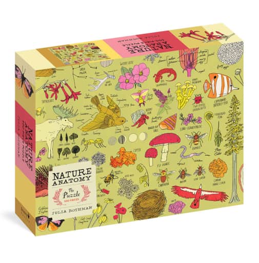 Julia Rothman Nature Anatomy Puzzle 500 Pieces