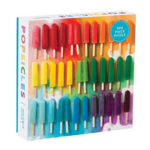 Rainbow Popsicles Puzzle (500 Pieces)