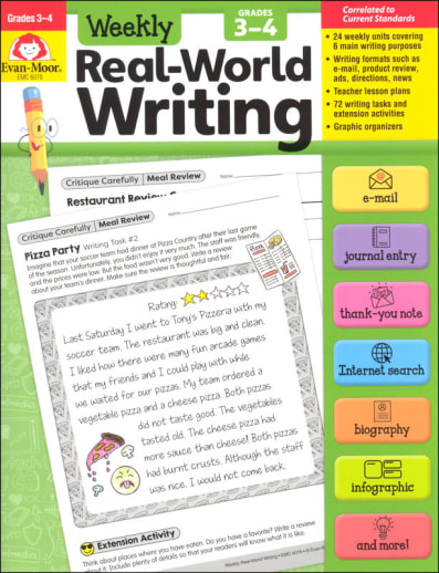 Weekly Real-World Writing: Grades 3-4