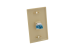 Keystone Jack LC/UPC Singlemode Duplex Blue