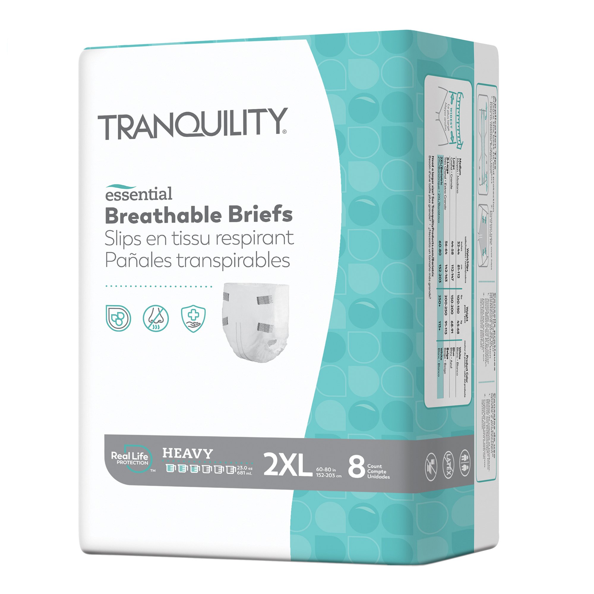 Tranquility Essential Heavy Incontinence Brief, 2X-Large MK 1188957