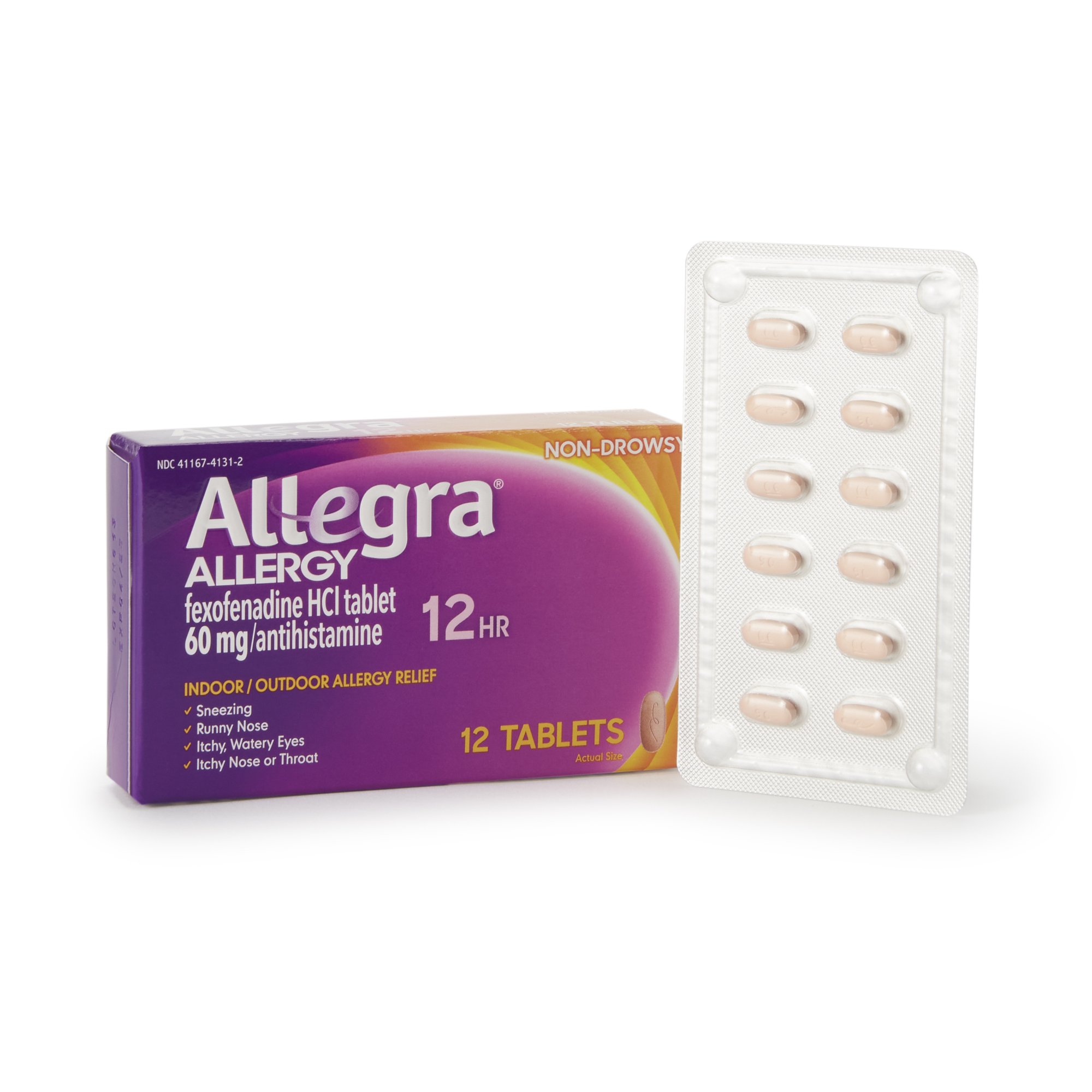 Allegra Fexofenadine HCl Allergy Relief MK 767037