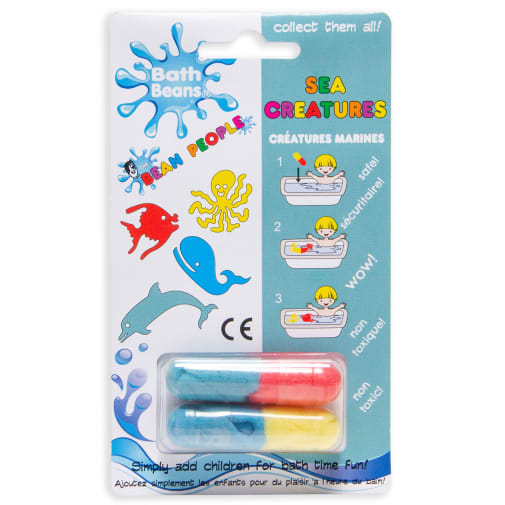 Sea Creatures Bath Beans