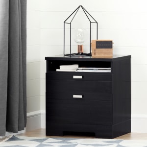 Reevo - Nightstand with Cord Catcher Reevo - Nightstand with Cord Catcher