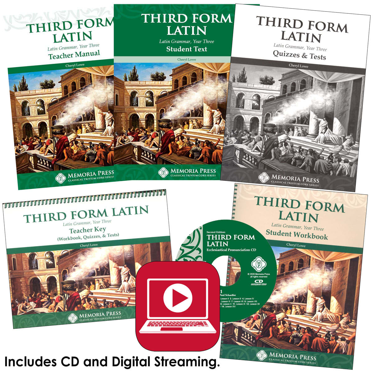 Third Form Latin Text Set