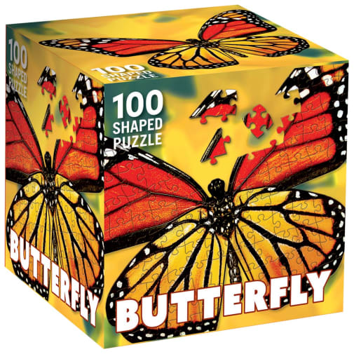 Monarch Butterfly Jigsaw Puzzle (100 Pieces)