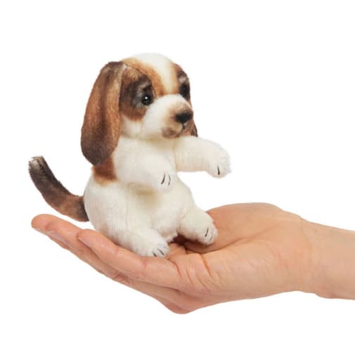 Mini Dog Finger Puppet