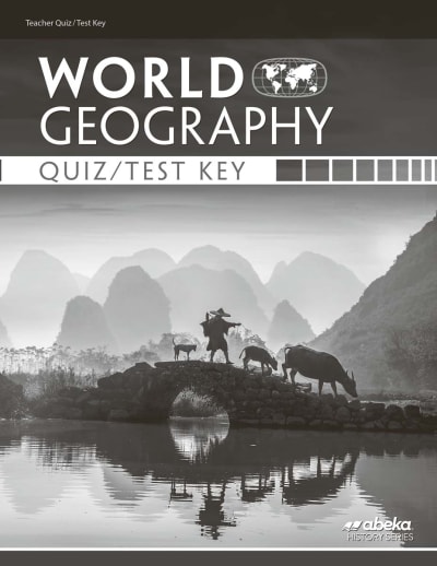 World Geography Quiz/Test Key (246212)
