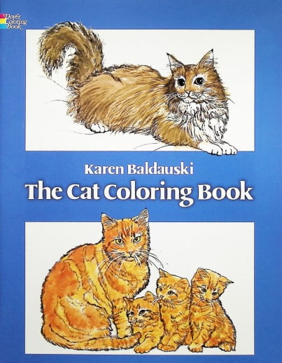 Cats Coloring Book