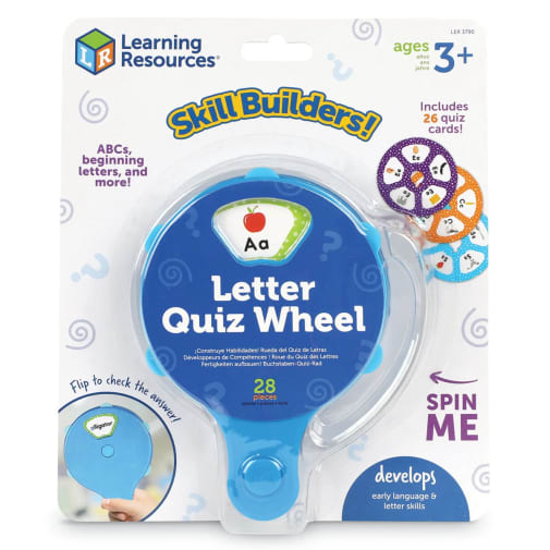 Skill Builders! Letter Quiz Wheel