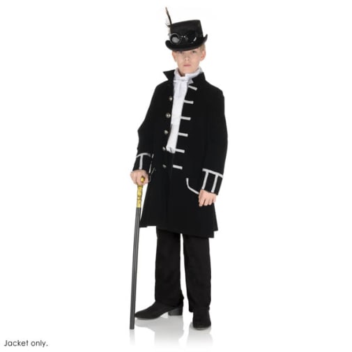 Black Frock Coat - Large