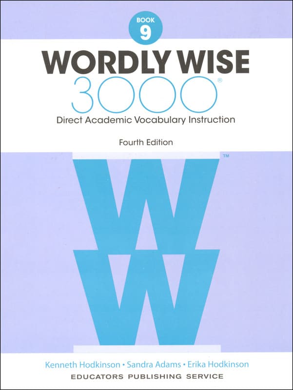 Wordly Wise 3000 Book 9, 4th Edition