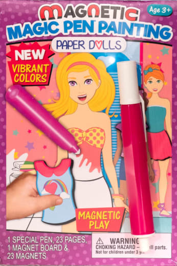 Magnetic Magic Pen Painting Book - Dress Up