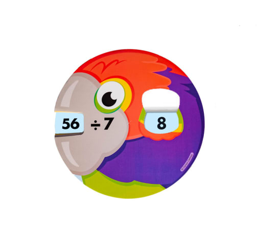 Math Wheels: Division Facts