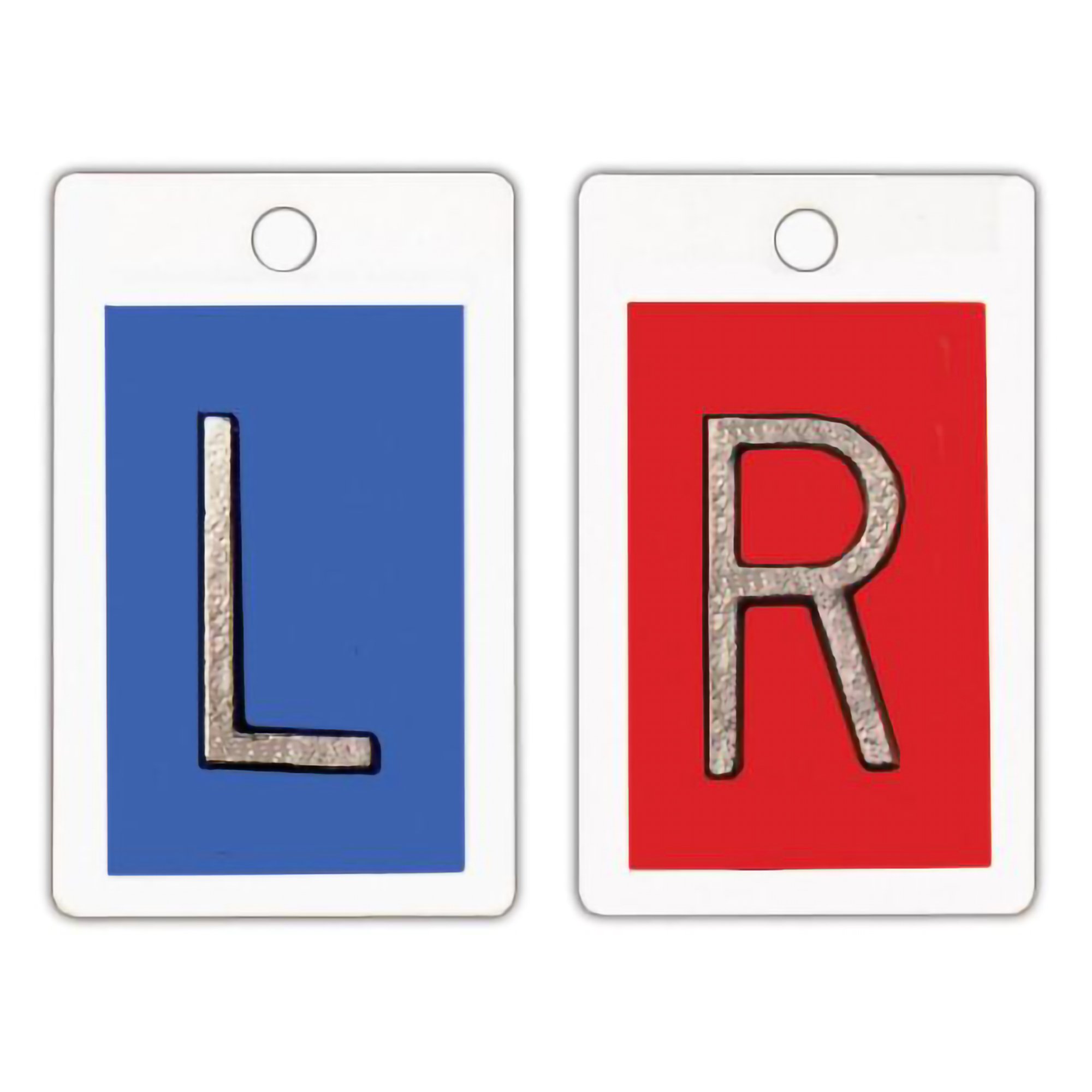 Identifier Markers 1 Inch Blue / Red Left / Right 1 Set MK 686781