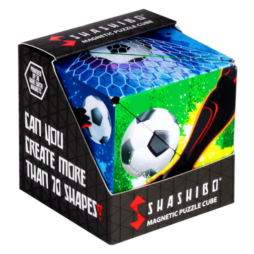 Shashibo Magnetic Puzzle Cube - Soccer