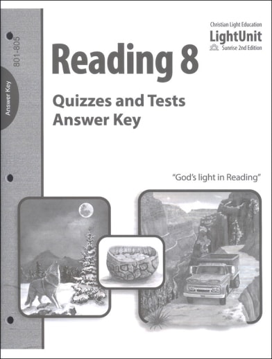 Where Roads Diverge Reading 801-805 Quiz & Test Answer Key Sunrise 2nd edition