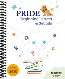 PRIDE Beginning Letters & Sounds Teaching Guide (3rd Edition)