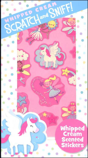 Whipped Cream Scratch & Sniff! Stickers