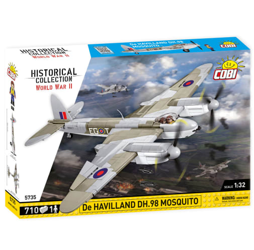 COBI De Havilland DH.98 Mosquito Combat Aircraft - 710 pieces (World War II Historical Collection)