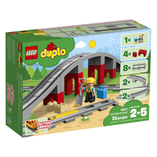 LEGO DUPLO Train Bridge and Tracks (10872)
