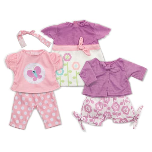 Melissa & Doug Mine to Love Mix & Match Fashion Doll Clothes