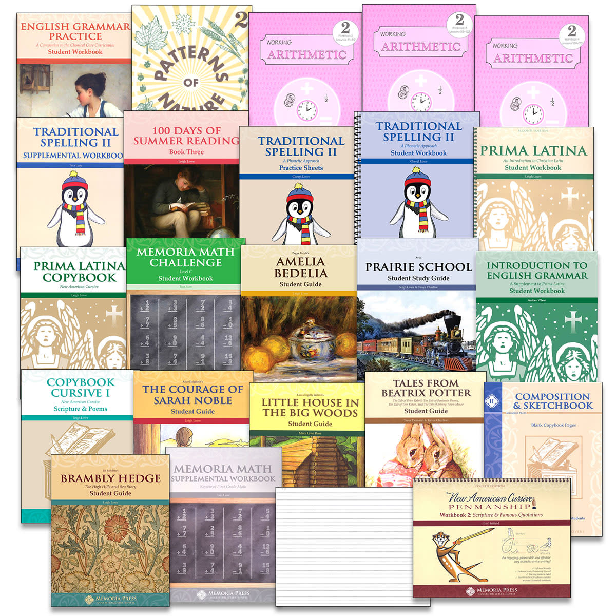Memoria Press Curriculum 2nd Grade Consumables