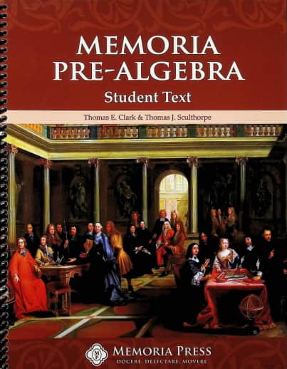 Memoria Pre-Algebra Student Text