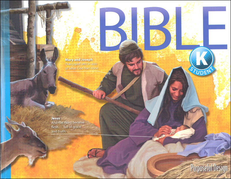 Purposeful Design Bible Kindergarten Student Textbook 3rd Edtion Purposeful design bible kindergarten student textbook 3rd edtion