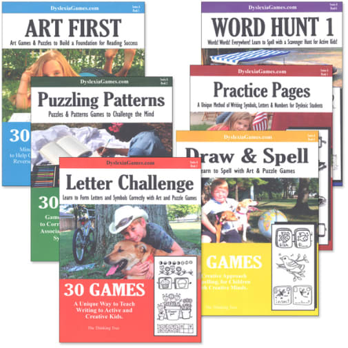 Dyslexia Games Series A Set (6 Books)