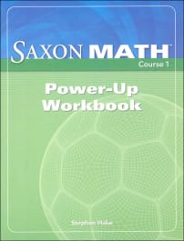 Sandox For Math Saxon Math Course 1 Power-Up Workbook