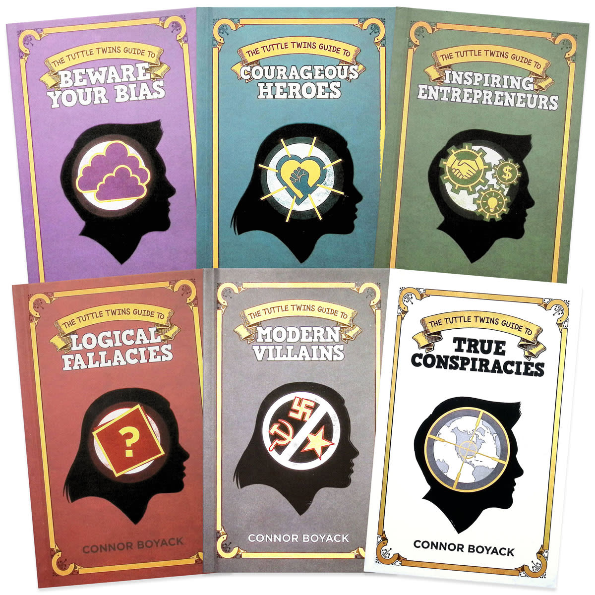 Tuttle Twins Guidebooks Package