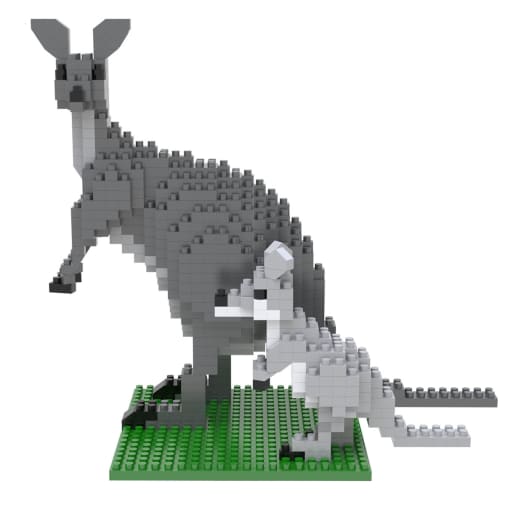 Mini Building Blocks: Kangaroo (447 pieces)