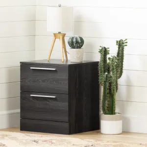 2-Drawer Nightstand - End Table with Storage