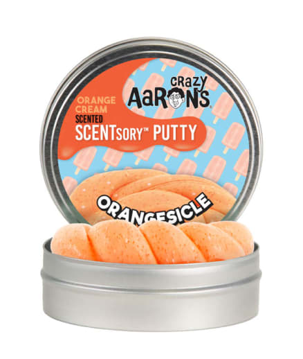 Crazy Aaron's Orangesicle Putty 2.75" Tin (Scentsory Putty)
