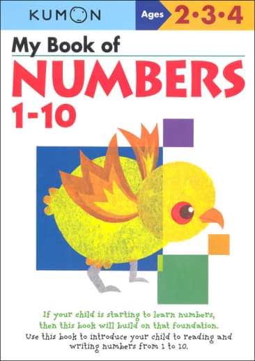 Kumon My Book of Numbers 1-10